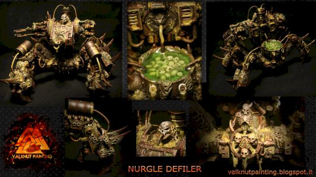 Nurgle Defiler by Valknut Painting