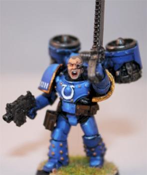 Pre-Heresy Ultramarine Assault Marine by SirAndrew