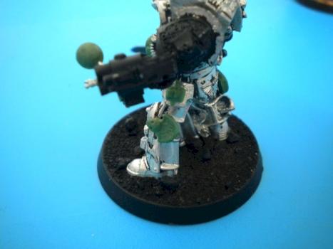 Grey Knights Librarian CONVERSION ONLY-NOT PAINTED by SiegfridTheChampion