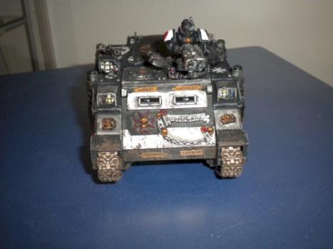 Black Templars Rhino by SiegfridTheChampion
