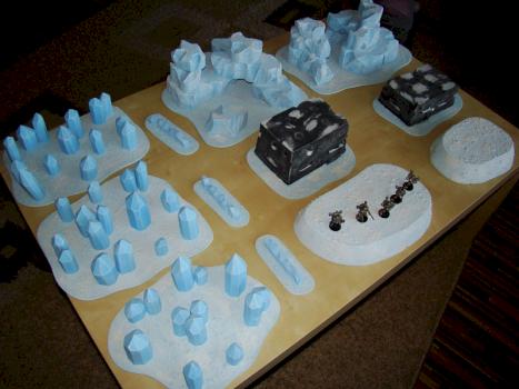 ice world terrain set by dave663