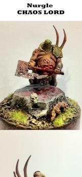Nurgle Chaos Lord by hazelanne