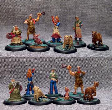 Malifaux Resurrectionists crew by glide888