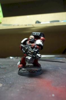 Blood Ravens Tactical Squad (heavy bolter) by Semper_fi