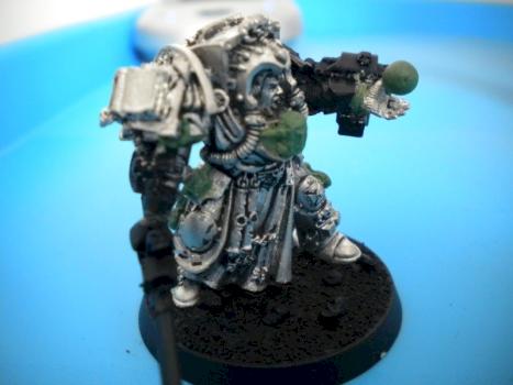 Grey Knights Librarian CONVERSION ONLY- NOT PAINTED by SiegfridTheChampion