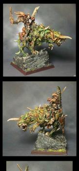Kazyk the Befouled on Rotbeast by jormi_boced