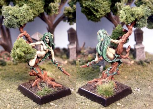 Drys, Elven Dryad by Gailbraithe