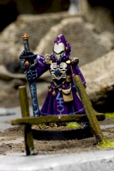 Eldar Warlock by The Disco Boy