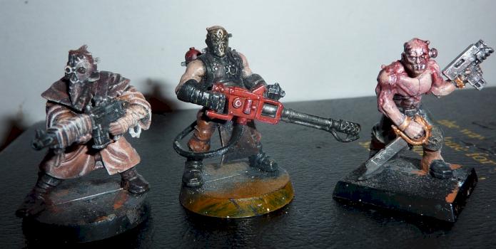 trio of chaos cultists by Oiy