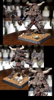 Minotaur, Mercenaries Monster 14007 by Knighthart