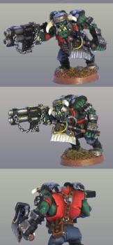 Ork nob Evil Sunz by Cyberfighter