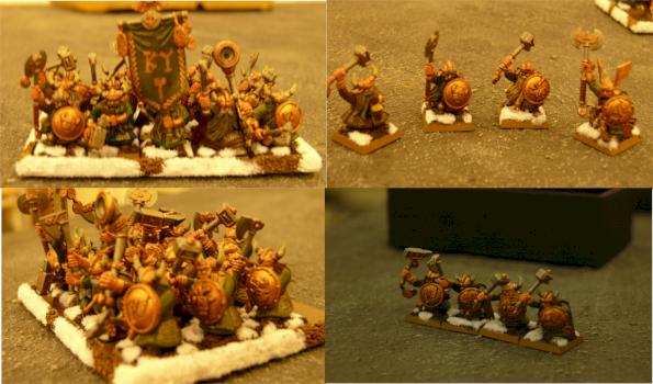 Dwarf Warriors - Shields, Hand Weapons by EmarTheHead