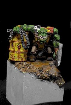 Ork Nob by Pahaere