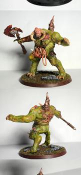 Nurgle Daemon Prince sculpted & painted by Sotnia