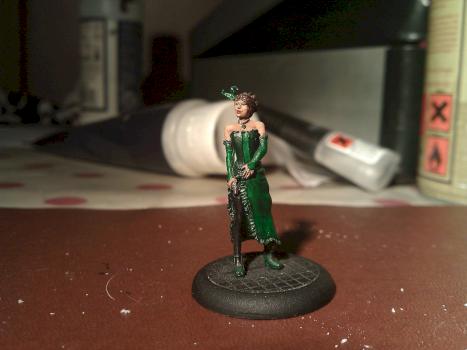 Claires first painted model by MONKEYSEA