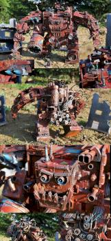 Mega Orks Gargant Stompa Titan :D by GobBoss