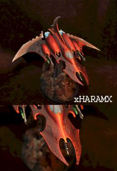 Dark Eldar Razorwing Jetfighter by xHaramx