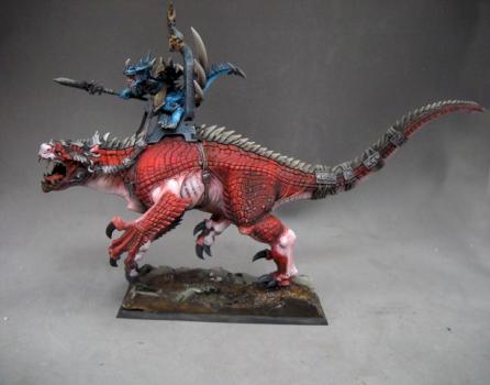 Lizardmen Carnosaur by Tauren