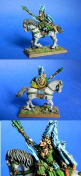Bretonnian Sorceress by Munigrot