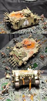 Nurgle Rhino Diorama by Sotnia