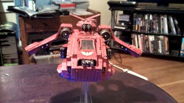 stormraven gunship by jakeraven