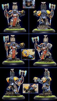Space Hulk Librarian Calistarius (2013) by bapfometh