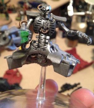 Necron Destroyer by pyrojim
