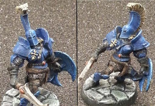 Slaanesh Hero on foot by Eyeball360