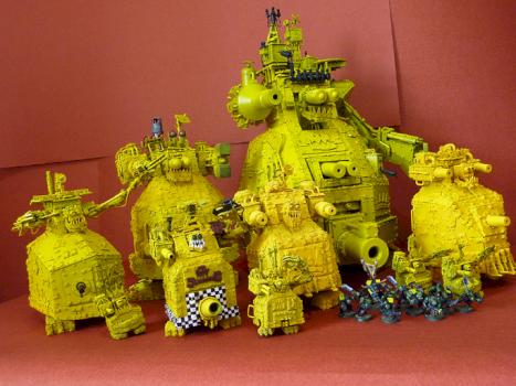 badmoon gargant stompa army apoc by killbot