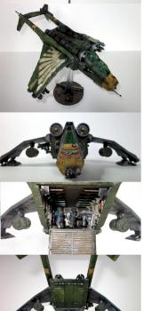 Imperial Guard Cadian Valkyrie by Rickfactor