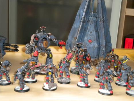 Pre-heresy space wolves by Elicano