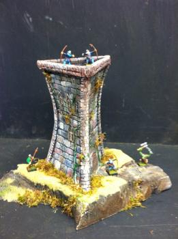 Tournament Ready Ancient Watch Tower form Foofighterubu WARGAME TERRAIN by Foofighterubu