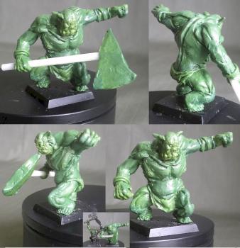 an Orc Berserker King by tichiro