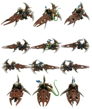 Dark Eldar Reavers by Kronid