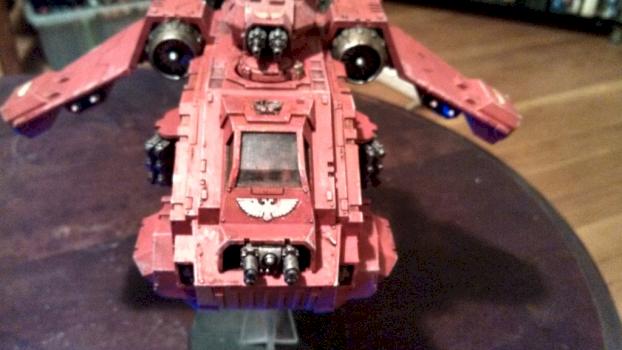 stormraven gunship blood angels by jakeraven