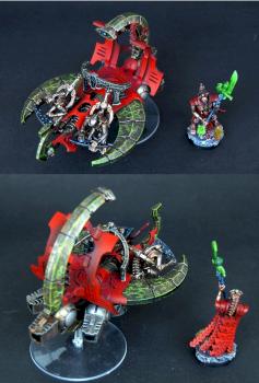 Catacomb Command Barge & Overlord with warscythe by Rupert1983