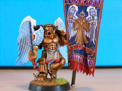 Blood Angels Sanguinary Guard by Anthony.Keylon