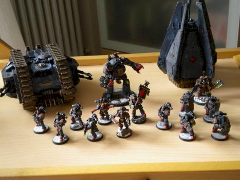 Pre-heresy space wolves by Elicano