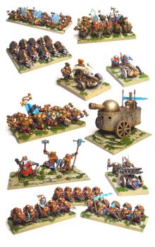 Mantic Dwarf Army by Noggin