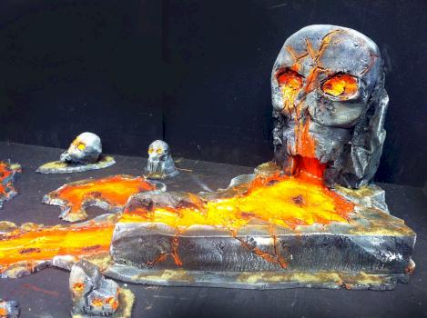 CHAOS SKULL WARGAME TERRAIN by Foofighterubu