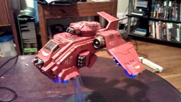 Baal Pattern Stormraven Gunship by jakeraven
