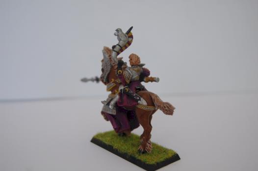High Elf Silver Helm Musician B by troglodytesrus