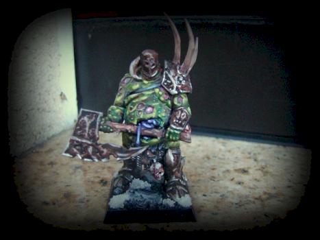 Chaos Demons Nurgle Herald by Fuxiorr