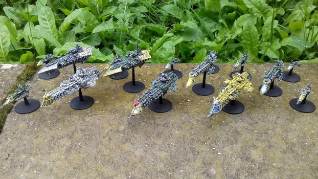 battlefleet Rogaria by jamesvalentine