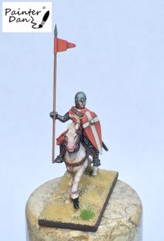 28mm Mounted Crusader by painterdan97
