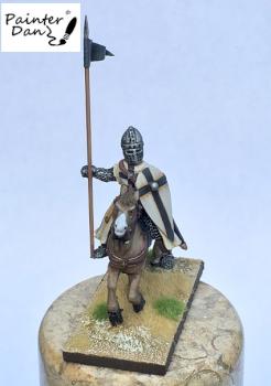 28mm Mounted Crusader by painterdan97
