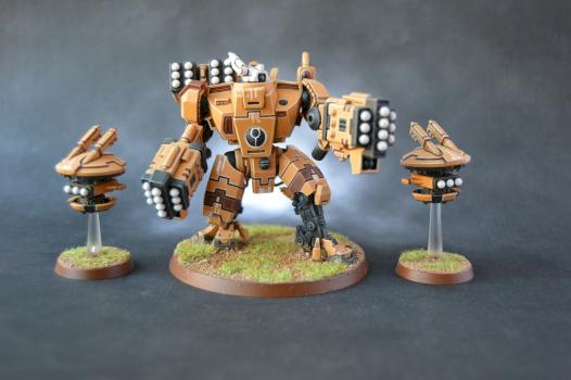 ARMADURA XV88 BROADSIDE BATTLESUIT IMPERIO TAU WARHAMMER 40K by juanlurockerman