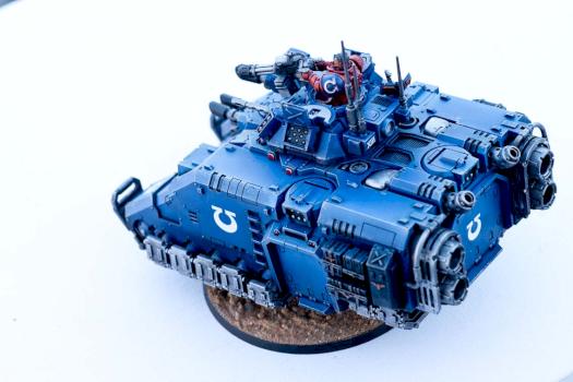 Ultramarines primaris Repulsor by Nopaintnogame