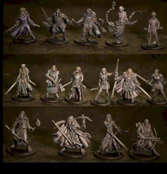 zombicide black plague abominations heroes 3 by bobflow