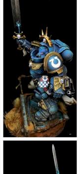 Warhammer 40k Dark Imperium Space Marine Captain by Scarlet&amp;Sable